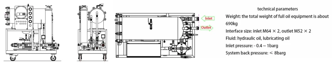 Transformer Lubricating Hydraulic Waste Oil Purifier Machine Oil Water Separator Oil Purification Oil Recycling for Turbine