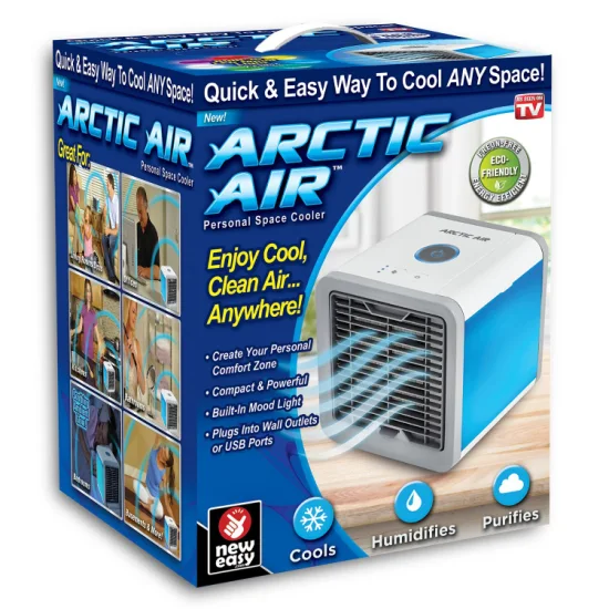 Ontel Arctic Air Ultra, Verdunstungsluftkühler, persönlicher Raumkühler