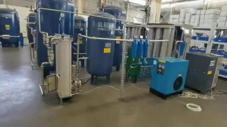 Kleine Wards Medizinischer Gasgenerator PSA Medizinische Sauerstoffgeneratormaschine Krankenhaus-Sauerstoffgasanlage zu verkaufen