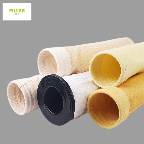 Staubsammelfilter Aramid PPS Polyester mit PTFE-Membran Nomex-Beutelhaus-Beutelfilter für Luftsysteme